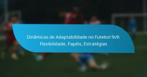 Dinâmicas de Adaptabilidade no Futebol 9v9: Flexibilidade, Papéis, Estratégias